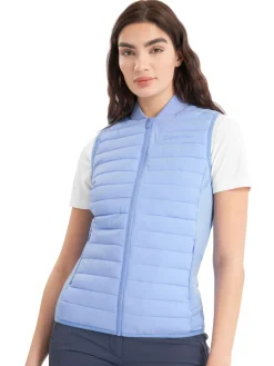 Women Calvin Klein Womens Beryline Hybrid Gilet - Cornflower Blue