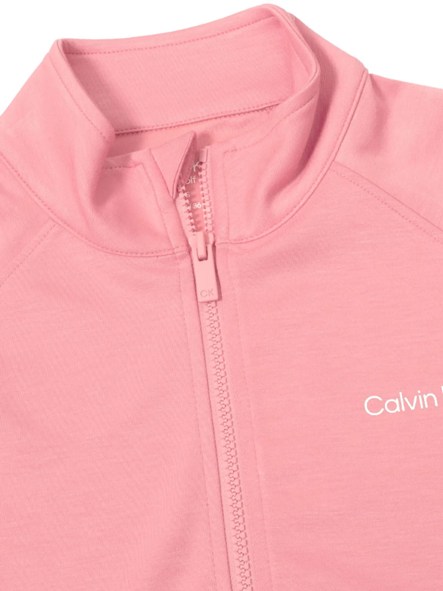 Women Calvin Klein Womens Blanco Full Zip Jacket - Powder Pink