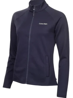 Women Calvin Klein Womens Blanco Full Zip Jacket - Navy