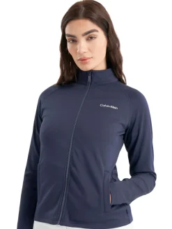Women Calvin Klein Womens Blanco Full Zip Jacket - Navy