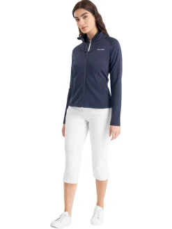 Women Calvin Klein Womens Blanco Full Zip Jacket - Navy