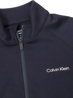 Women Calvin Klein Womens Blanco Full Zip Jacket - Navy