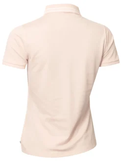 Women Calvin Klein Womens Brightmeadow Polo Shirt - Shell Pink