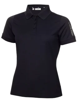 Women Calvin Klein Womens Club Polo Shirt - Navy