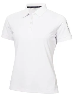 Women Calvin Klein Womens Club Polo Shirt - White