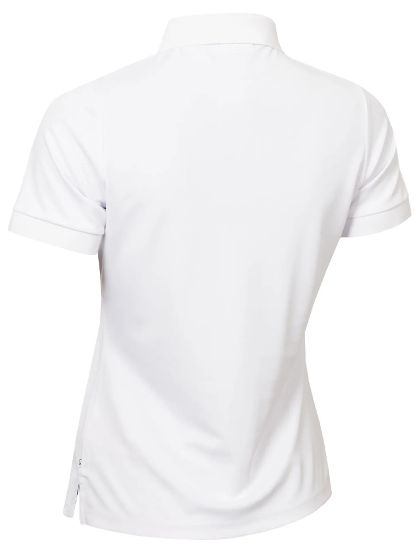 Women Calvin Klein Womens Club Polo Shirt - White