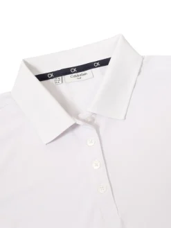 Women Calvin Klein Womens Club Polo Shirt - White