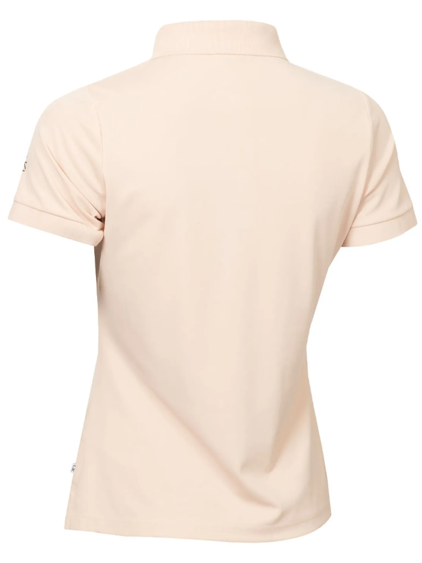 Women Calvin Klein Womens Club Polo Shirt - Shell Pink