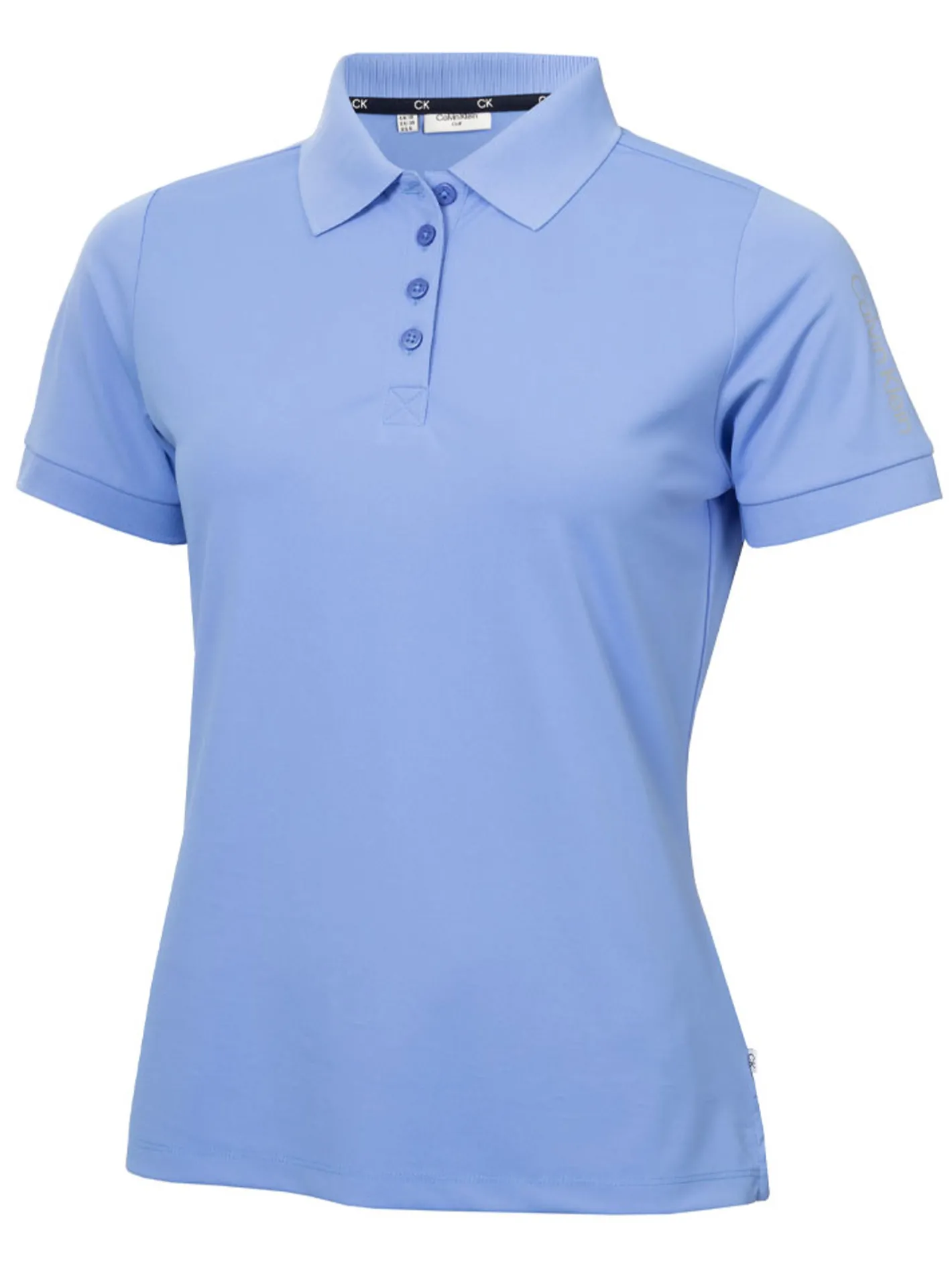 Women Calvin Klein Womens Club Polo Shirt - Cornflower Blue