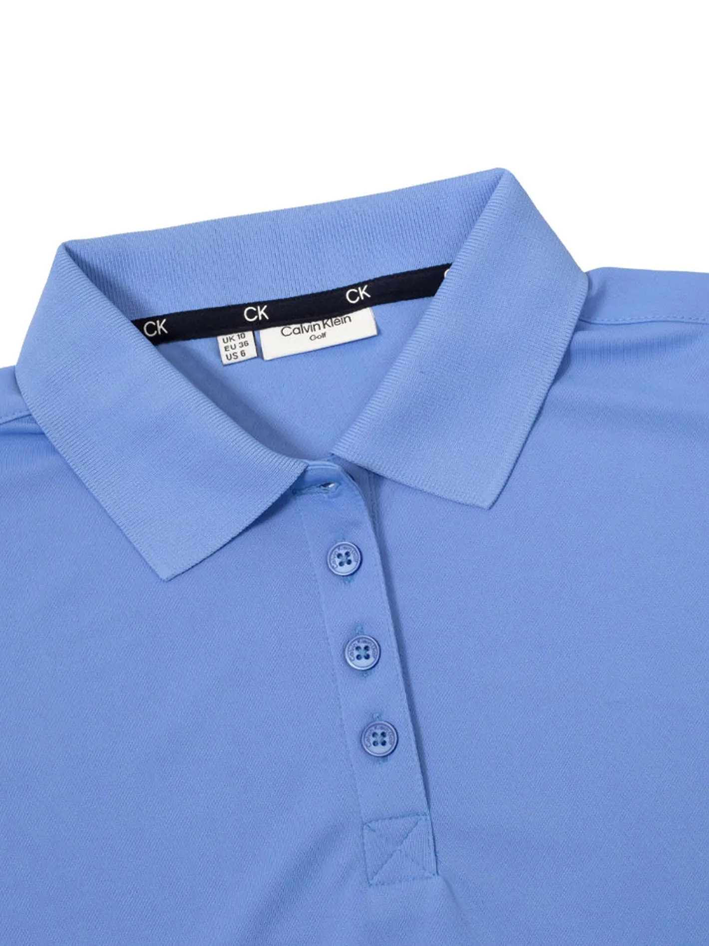 Women Calvin Klein Womens Club Polo Shirt - Cornflower Blue