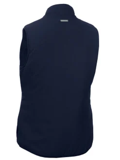 Women Calvin Klein Womens Faye Full Zip Gilet - Navy