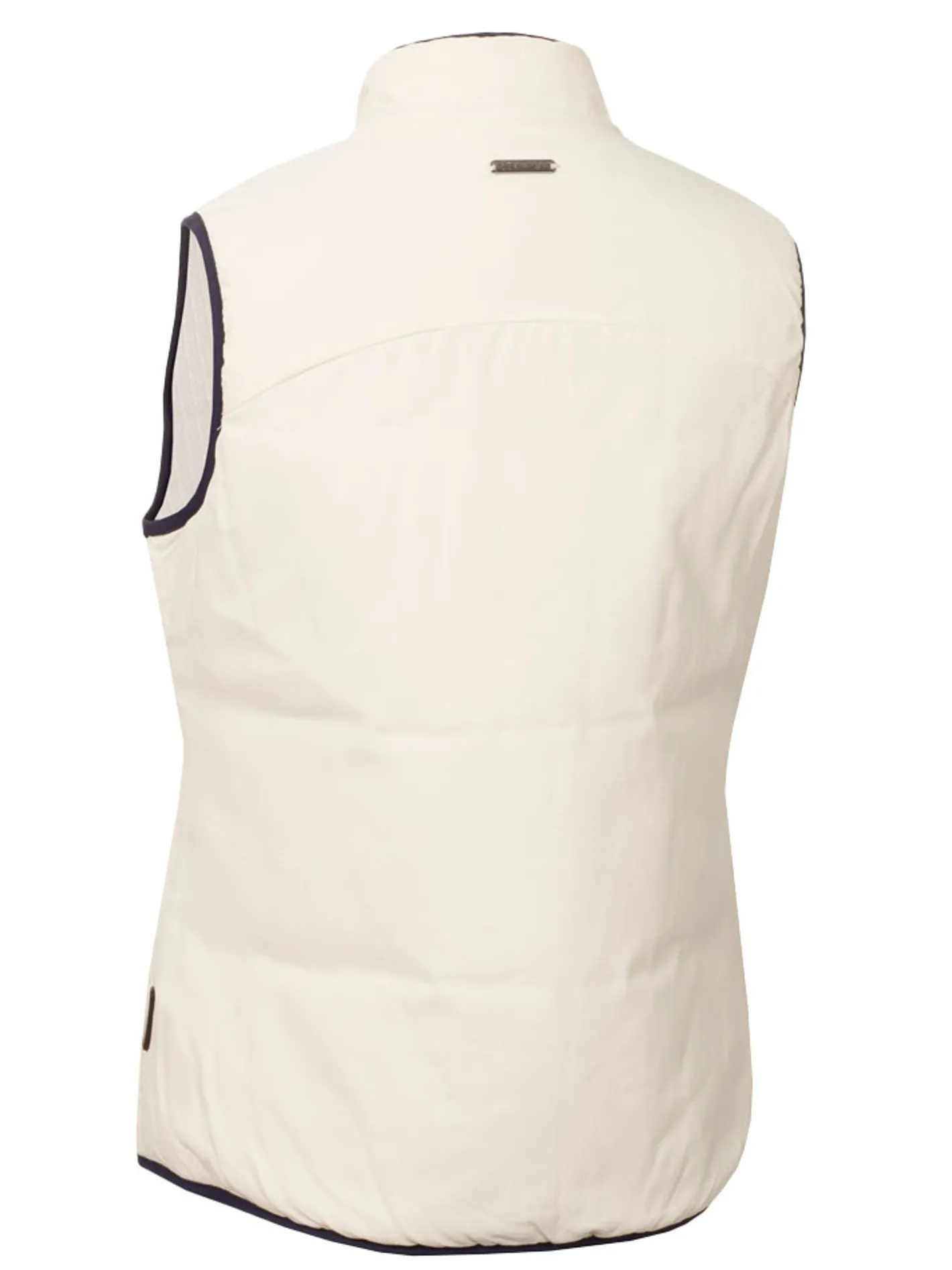 Women Calvin Klein Womens Faye Full Zip Gilet - Tapioca