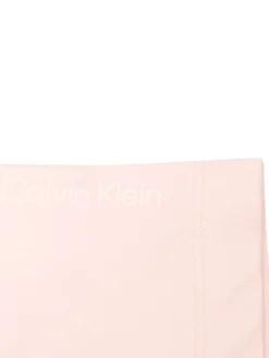 Women Calvin Klein Womens Harmony Printed Polo Shirt - Shell Pink