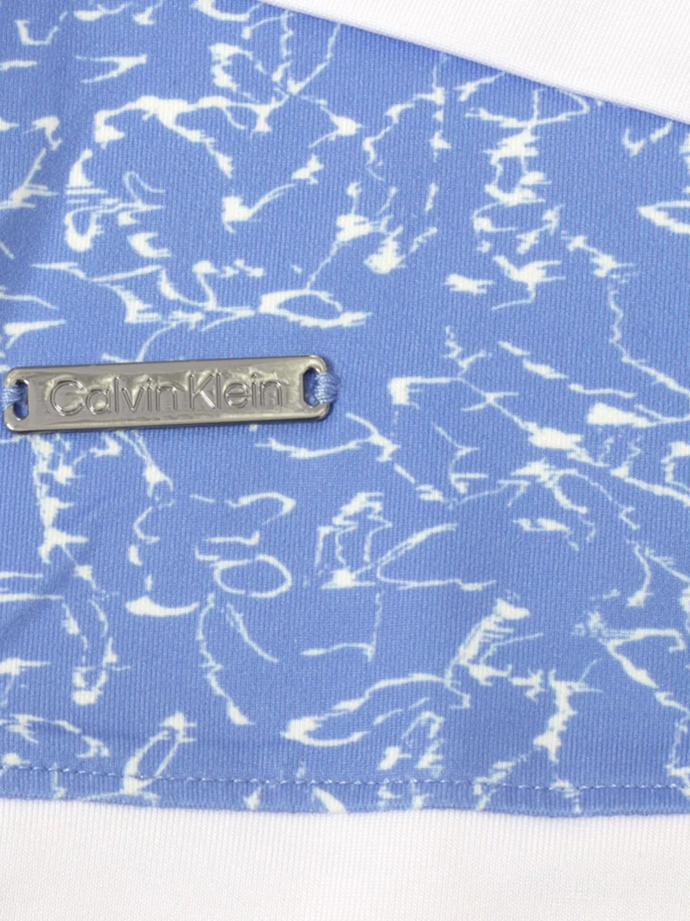 Women Calvin Klein Womens Harmony Printed Dress - Cornflower Blue