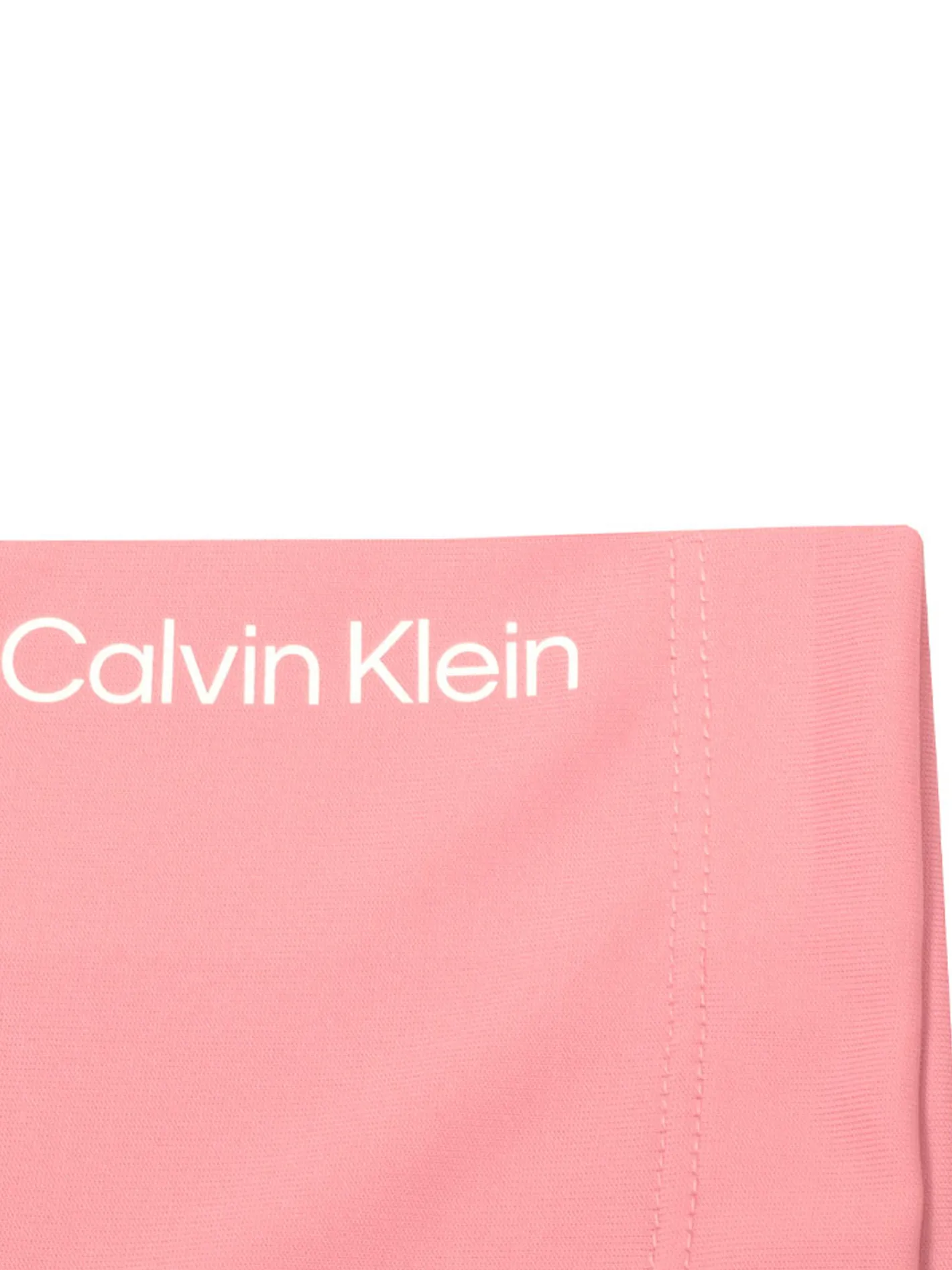 Women Calvin Klein Womens Harmony Printed Polo Shirt - Powder Pink