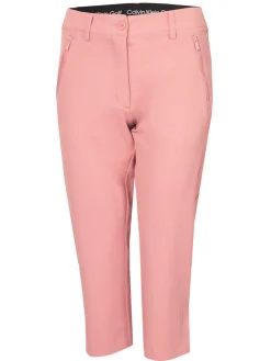 Women Calvin Klein Womens Isabel Capri Trouser - Powder Pink