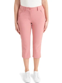Women Calvin Klein Womens Isabel Capri Trouser - Powder Pink