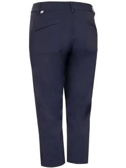 Women Calvin Klein Womens Isabel Capri Trouser - Navy