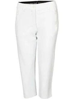 Women Calvin Klein Womens Isabel Capri Trouser - White