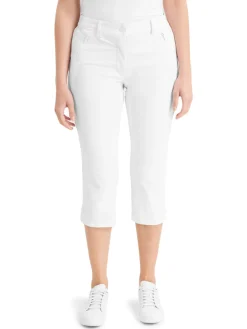 Women Calvin Klein Womens Isabel Capri Trouser - White