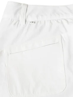 Women Calvin Klein Womens Isabel Capri Trouser - White