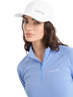 Women Calvin Klein Womens San Marco's 1/4-Zip - Cornflower Blue