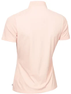 Women Calvin Klein Womens Tattler Mock Neck Top - Shell Pink