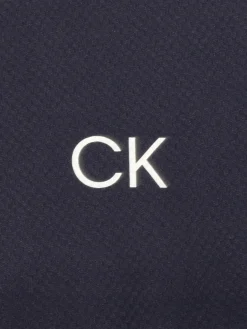 Women Calvin Klein Womens Tattler Mock Neck Top - Navy
