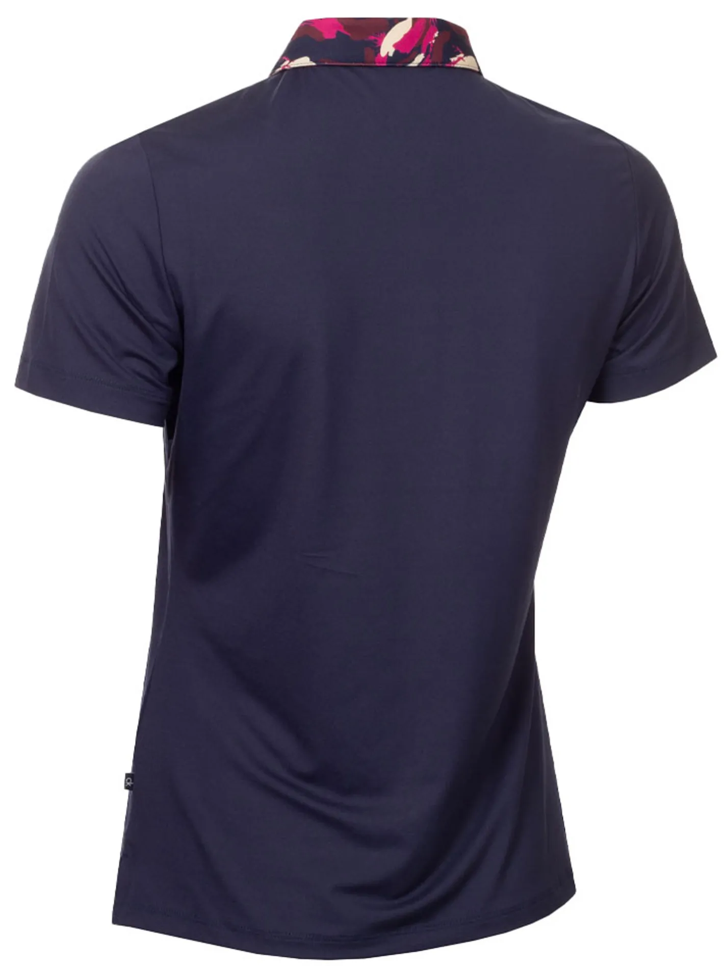 Women Calvin Klein Womens Vesey Short Sleeve Polo - Navy