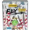 CHAMP FLYtee MyHite 30 Pack 2.75 Inches White/Red