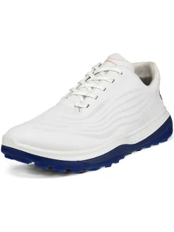 Ecco M LT1 Golf Shoes - White/Blue