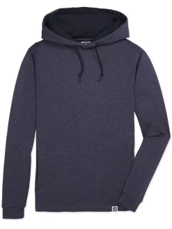 Kids FootJoy Junior Boys Hoodie - Navy