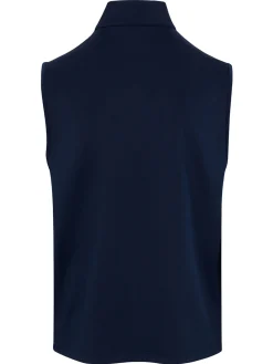 Greg Norman 1/4 Zip Vest - Navy