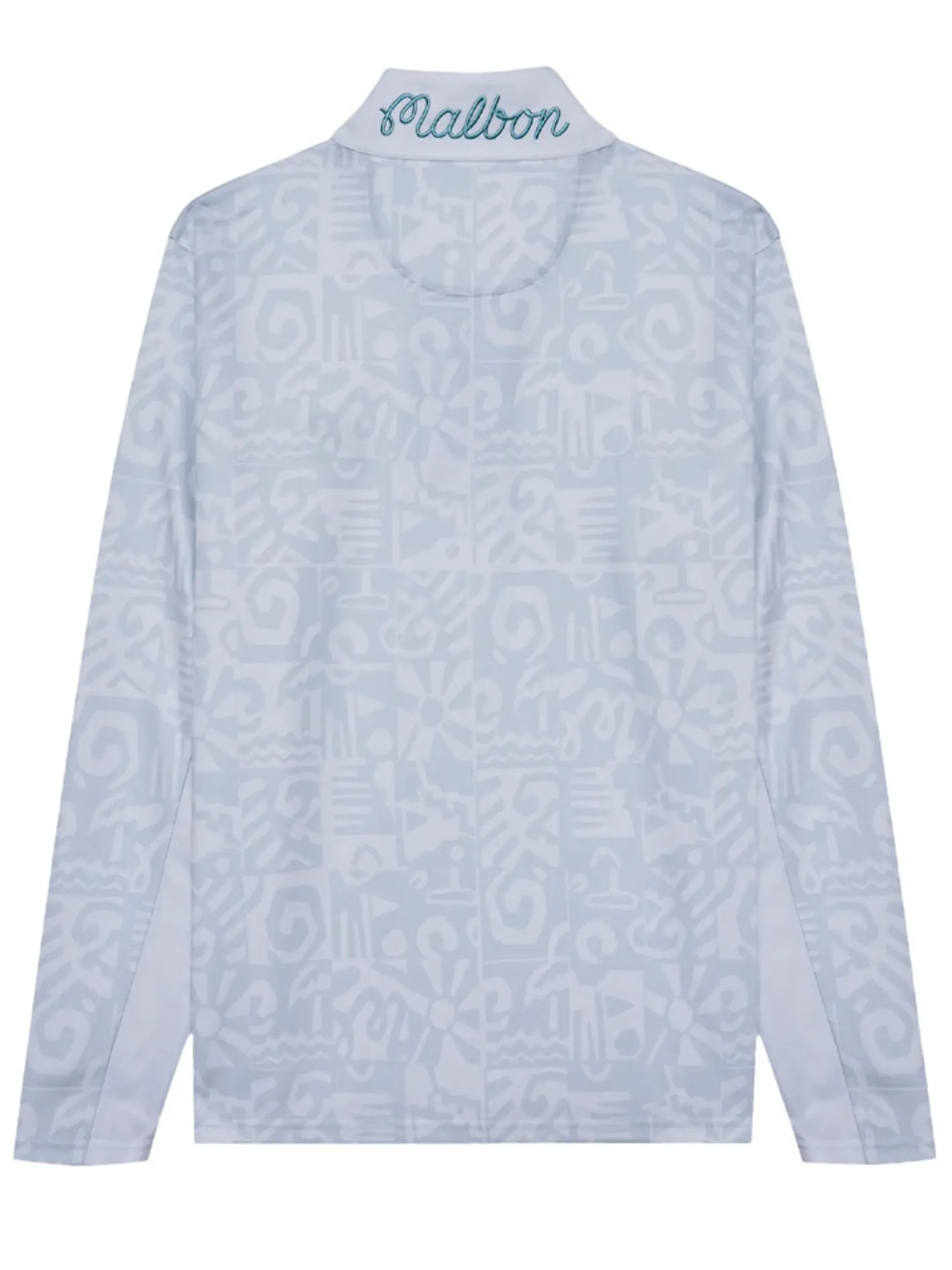 Malbon Capo Performance Quarter Zip - Silver