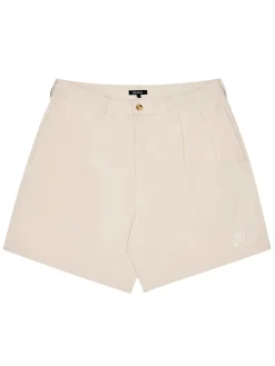 Malbon Classic Pleated Short - Sand