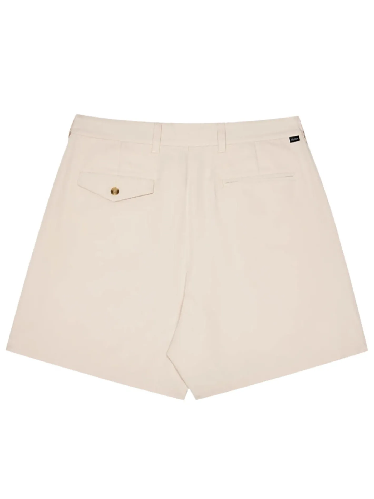 Malbon Classic Pleated Short - Sand