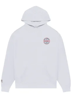 Malbon Eagle Buckets Hoodie - White