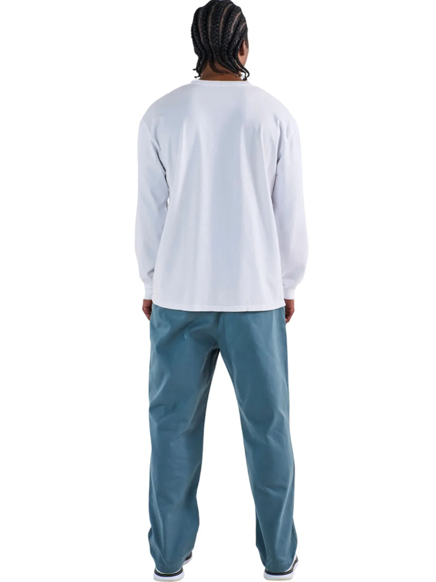Malbon Gorse Long Sleeve Tee - White