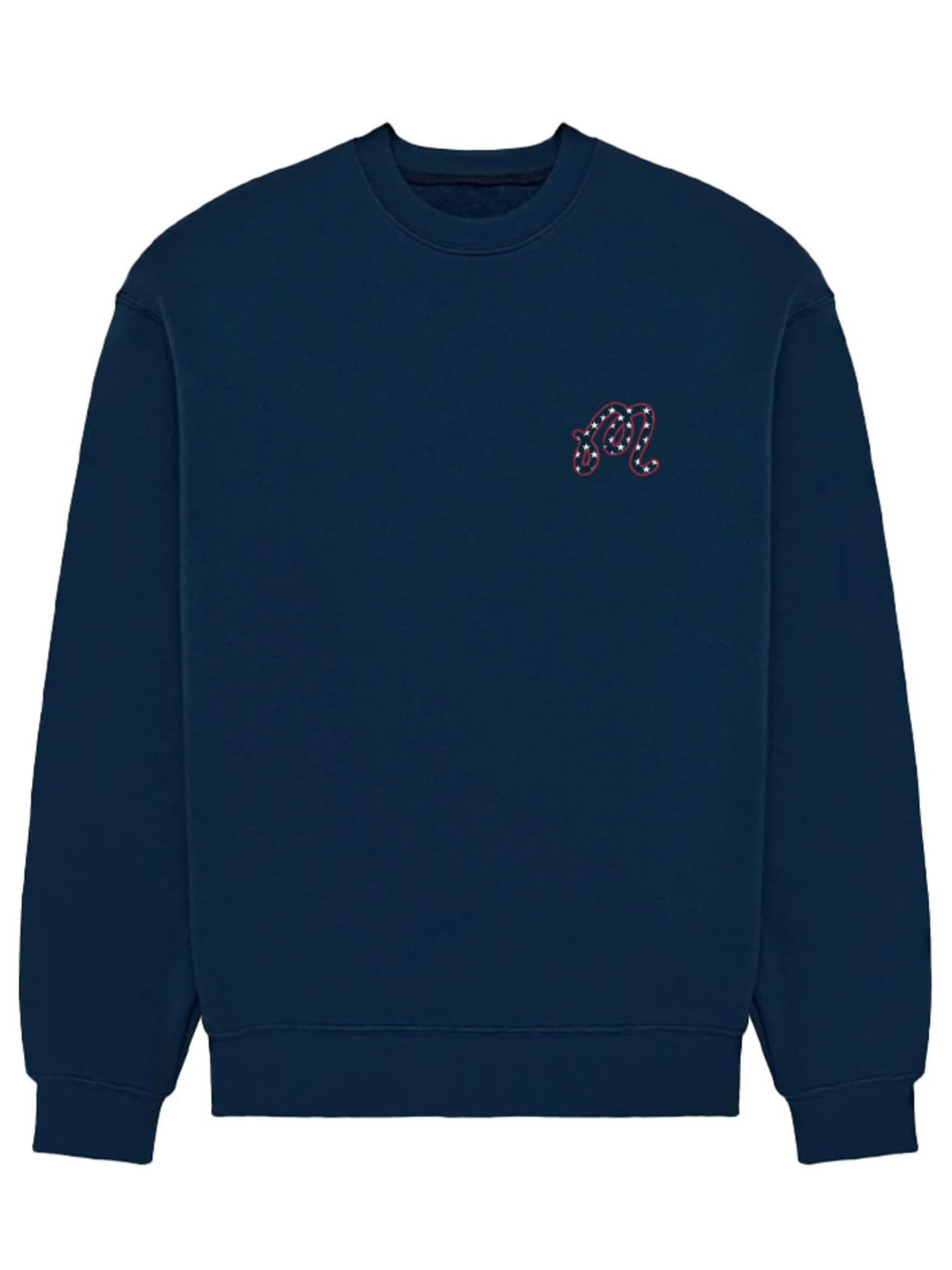 Malbon In Golf We Trust Sweatshirt - Navy