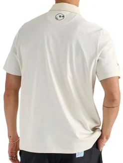 Malbon Jovis Solid Polo - Ivory