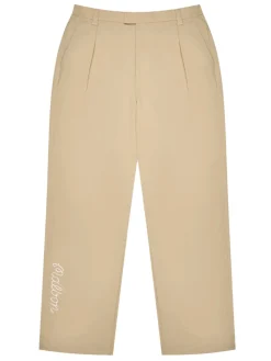 Malbon Magnolia Pleated Pant - Pale Khaki