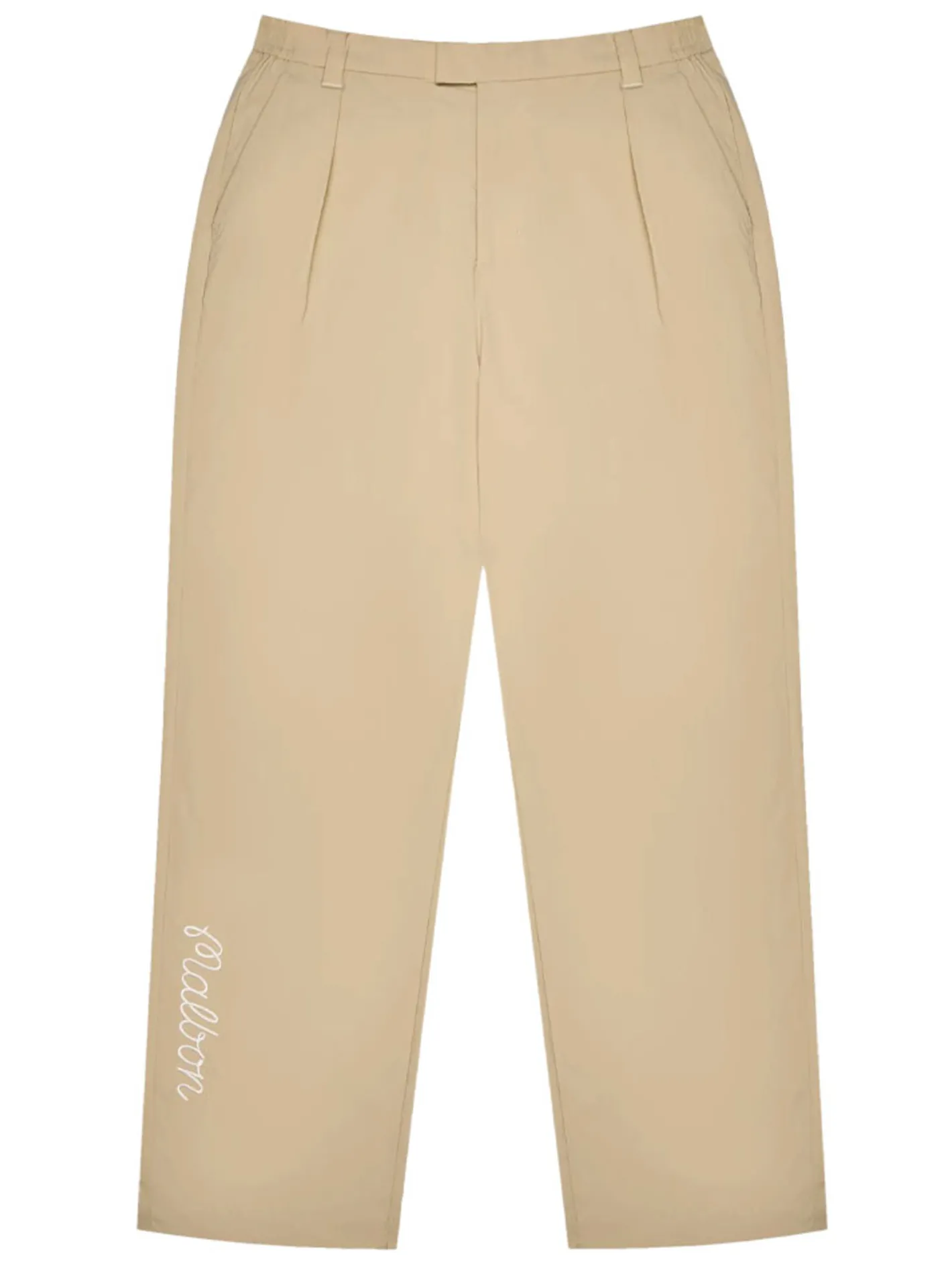 Malbon Magnolia Pleated Pant - Pale Khaki