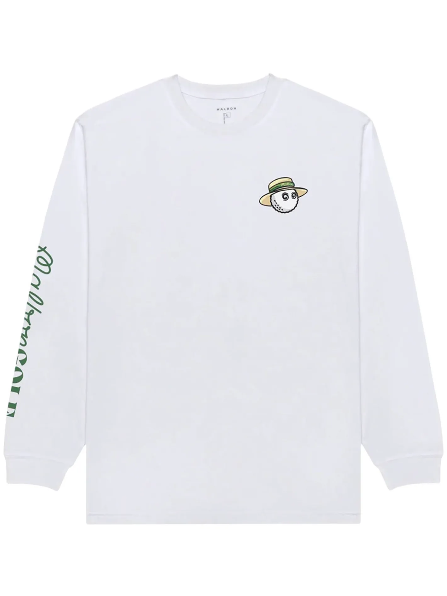 Malbon Marina LS Tee - White