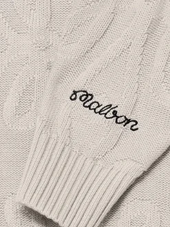 Malbon Monaco Knit Sweater - Ivory