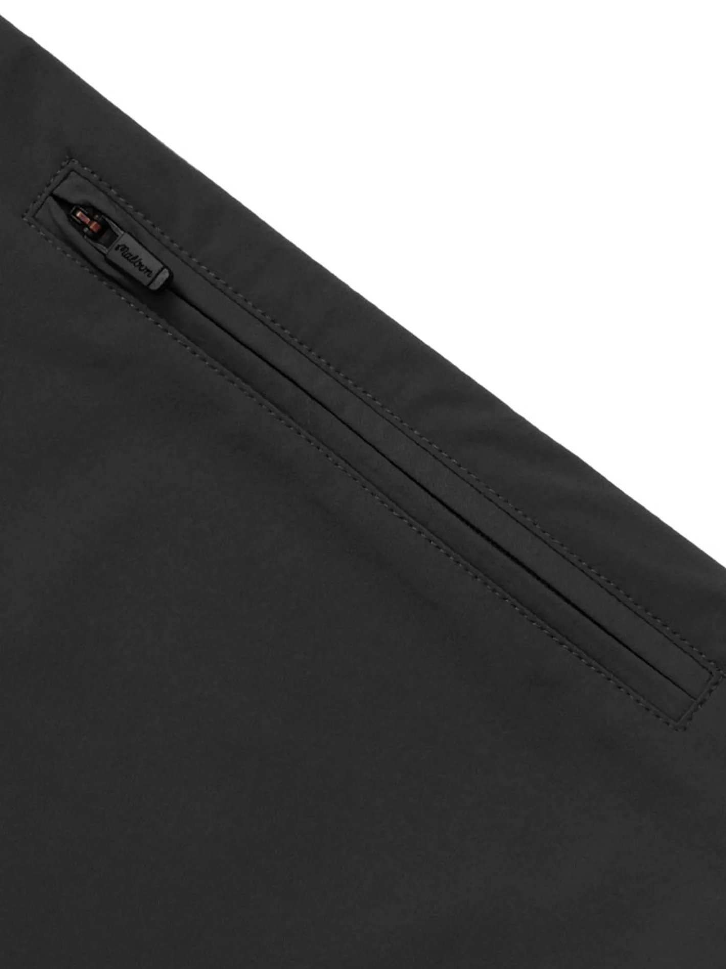Malbon Performance Full Zip Shell Jacket - Black