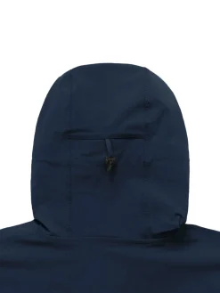 Malbon Performance Full Zip Shell Jacket - Navy