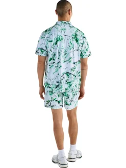 Malbon Poly Performance Polo - Camo Multi