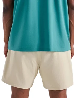 Malbon Two Man Scramble Scooter Short - Light Khaki