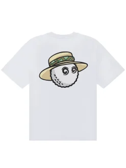 Malbon Vacation Club SS Tee - White