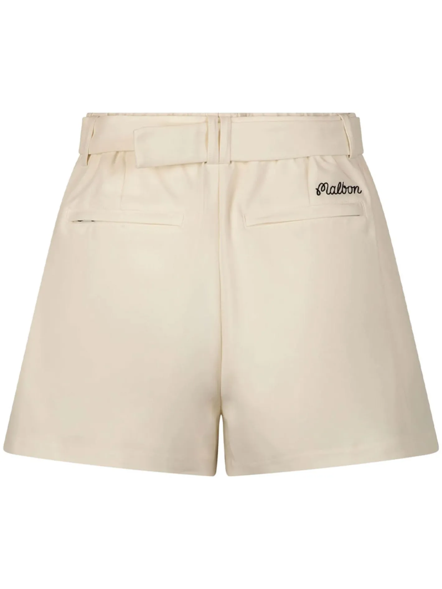 Women Malbon Womens Amara Pleated Short - Ivory